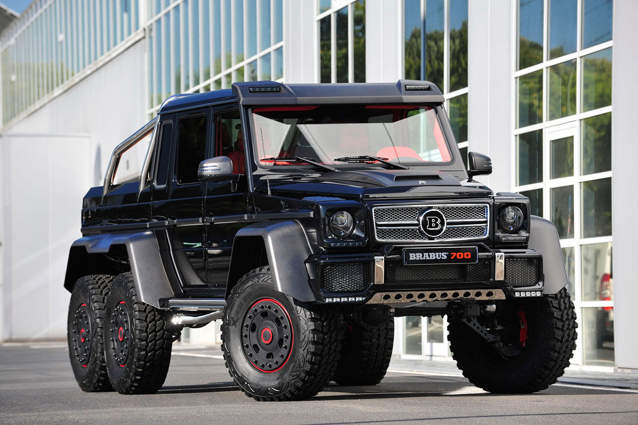 Brabus Har Gett Sig Pa Mercedes G 63 Amg 6x6 Da Blir Det Sa Har Feber Bil