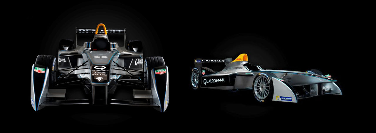 Formel E - Formel 1 fast med eldrivna bilar
