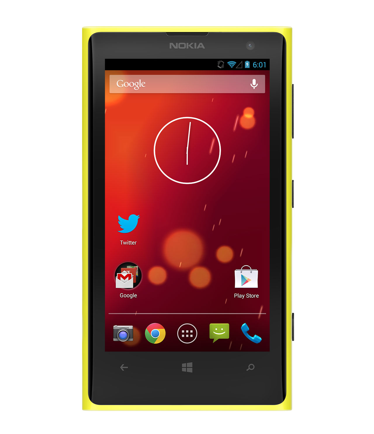 Nokia hade Android rullandes på Lumia