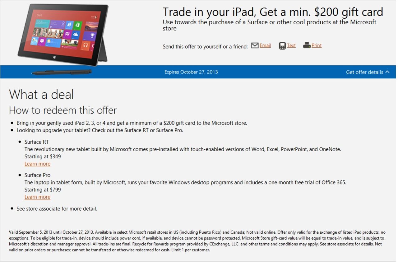 Microsoft vill ha din iPad
