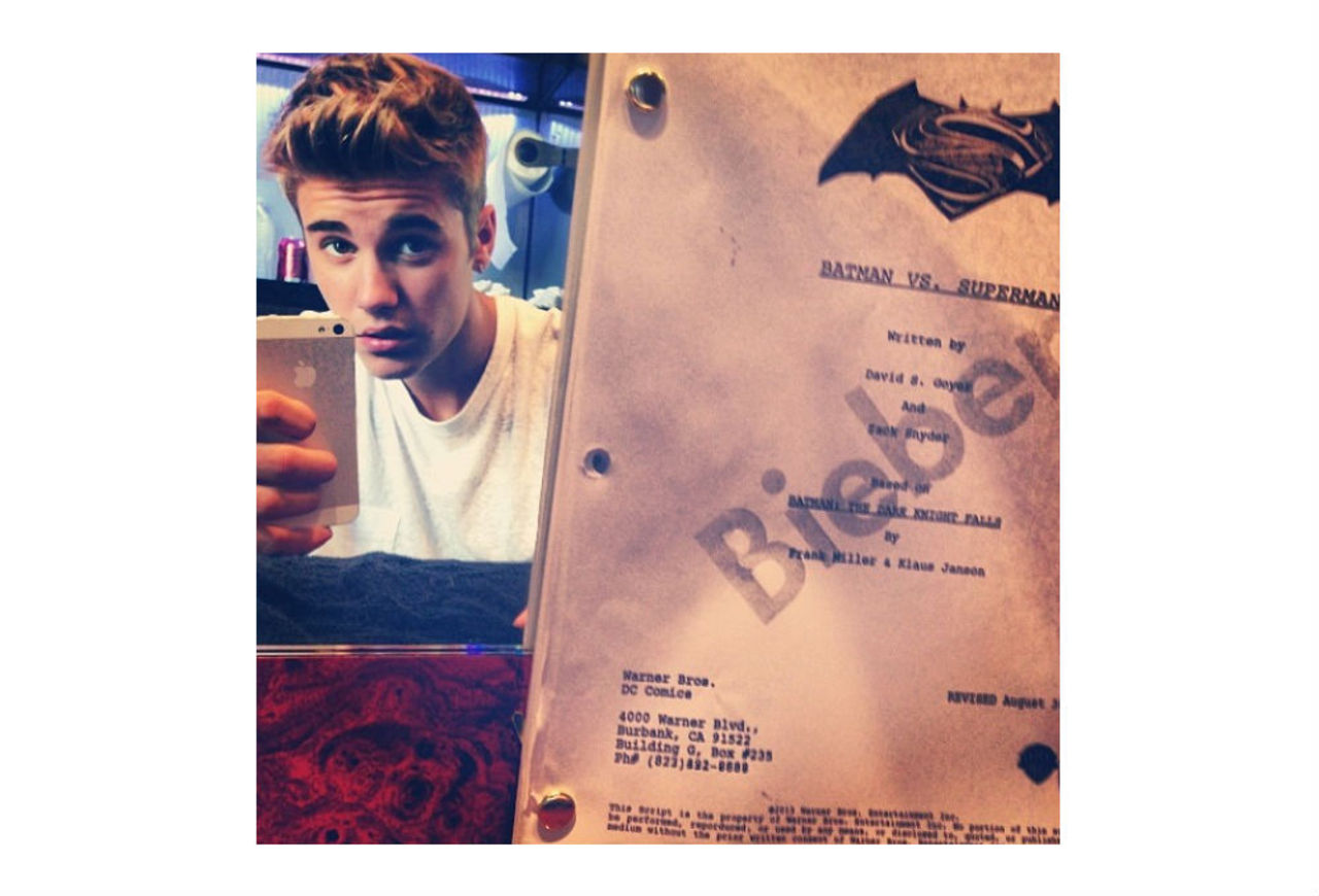 Justin Bieber i Batman