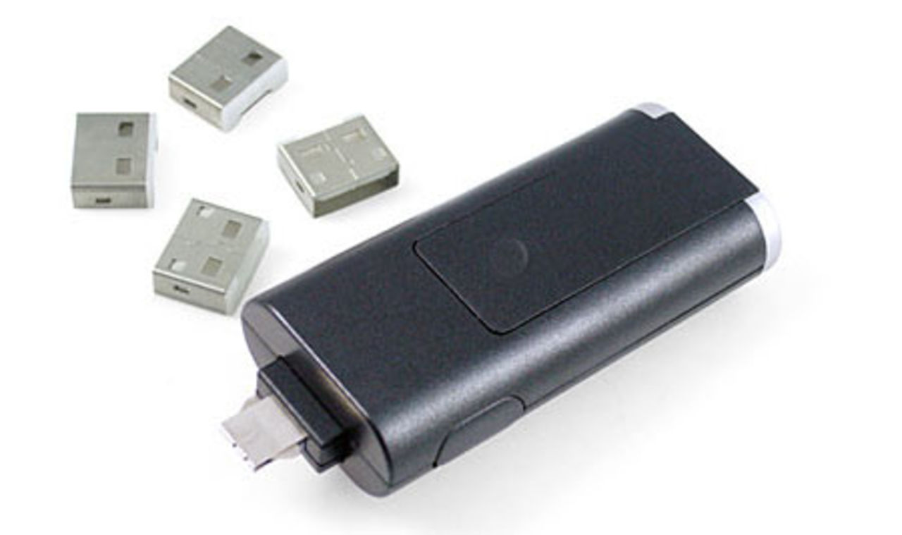 Ett lås för USB-porten