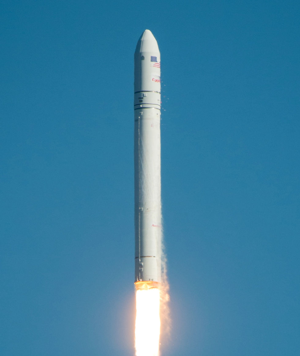 Privata raketen Antares uppskjuten till ISS