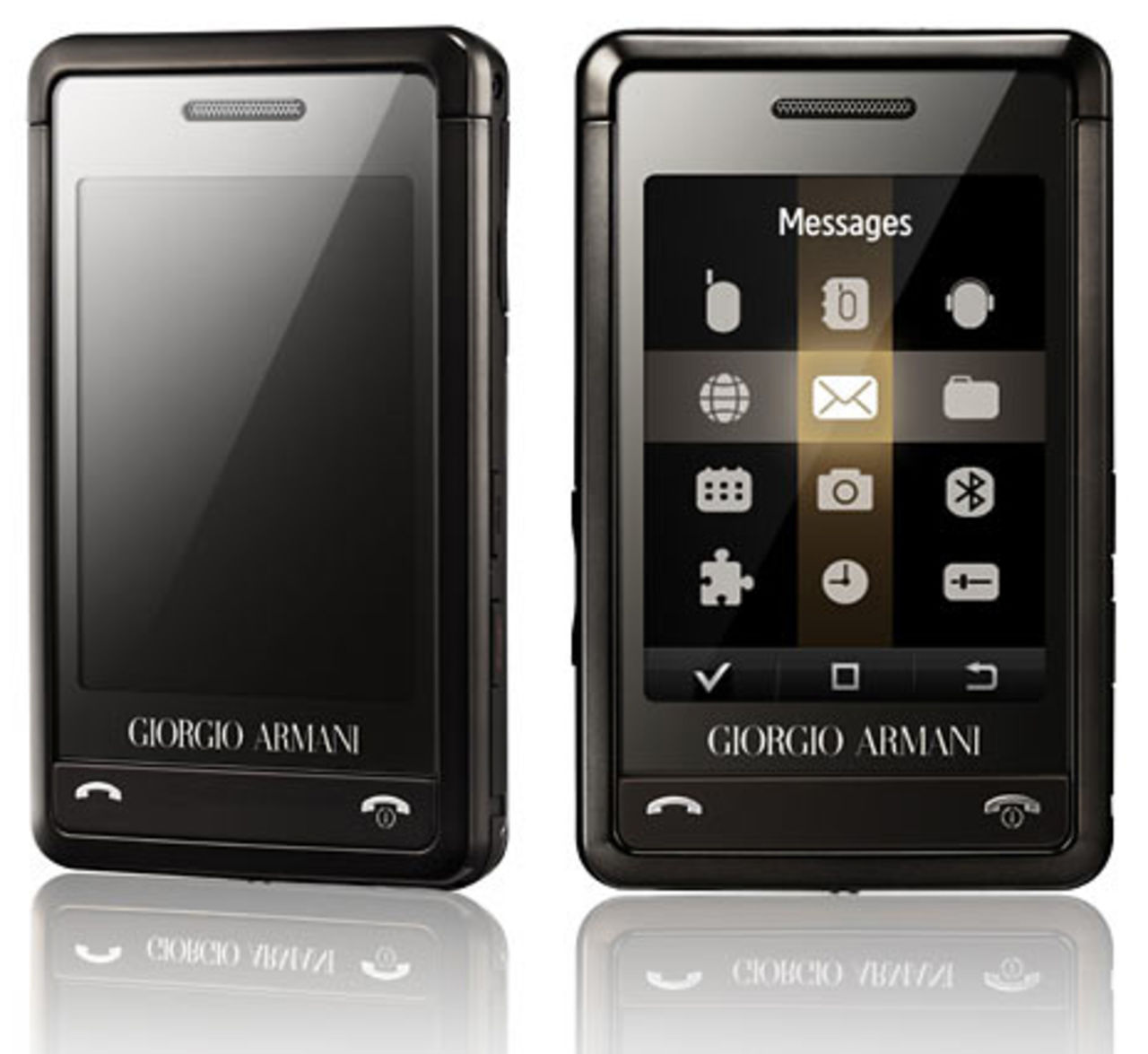 Våldtäkts-larm i Armani-telefonen