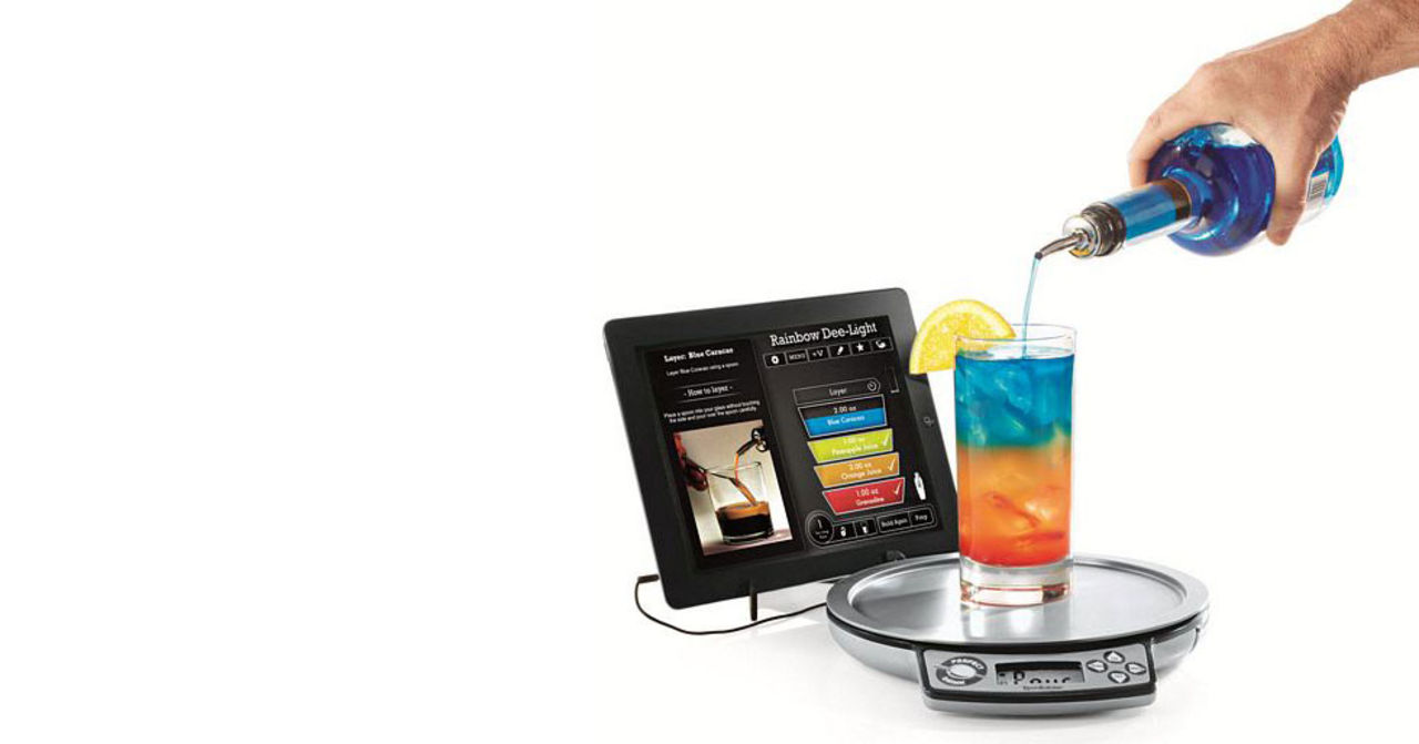 iPad-kompatibel drink-våg