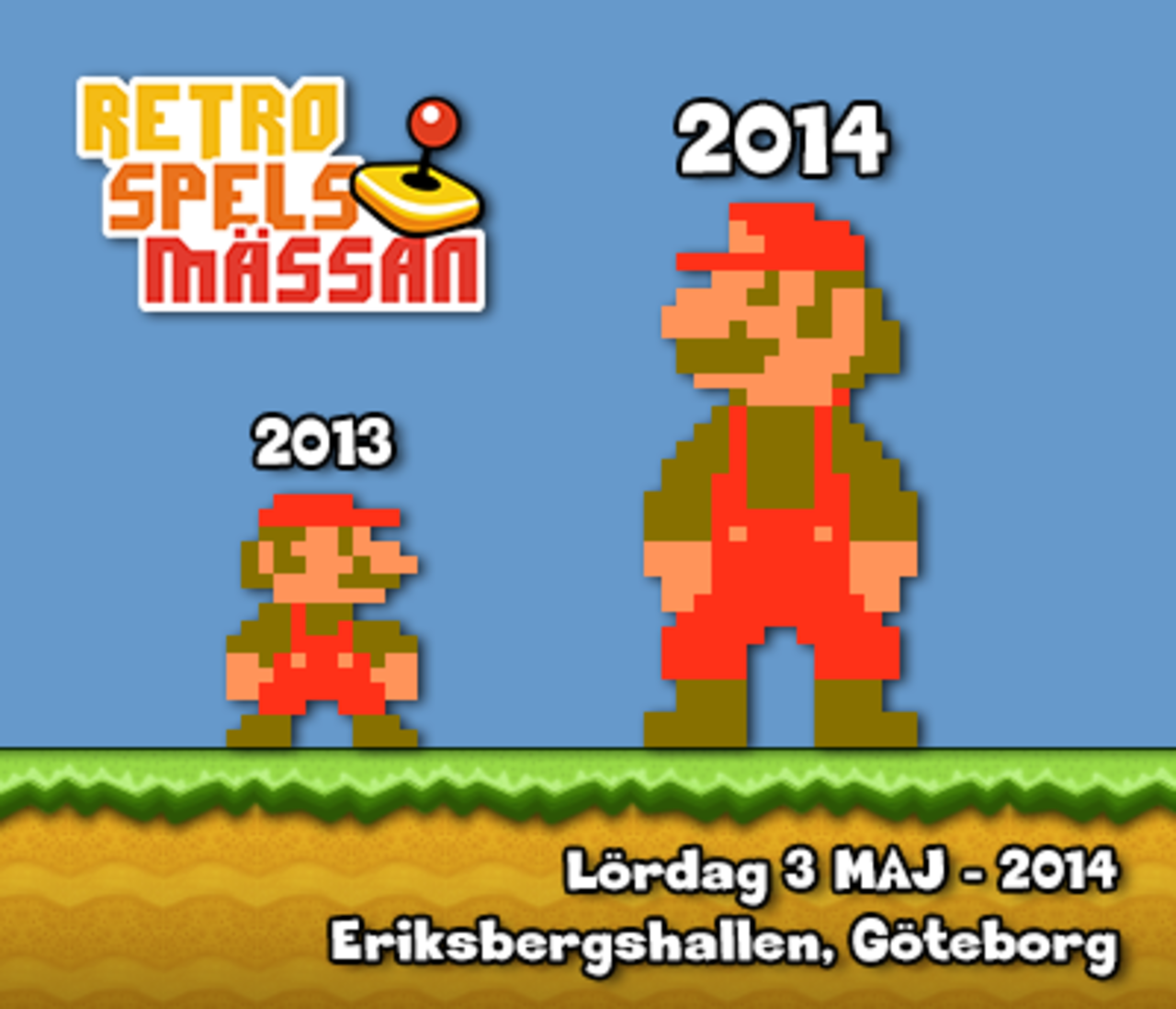 Datum för Retrospelsmässan 2014