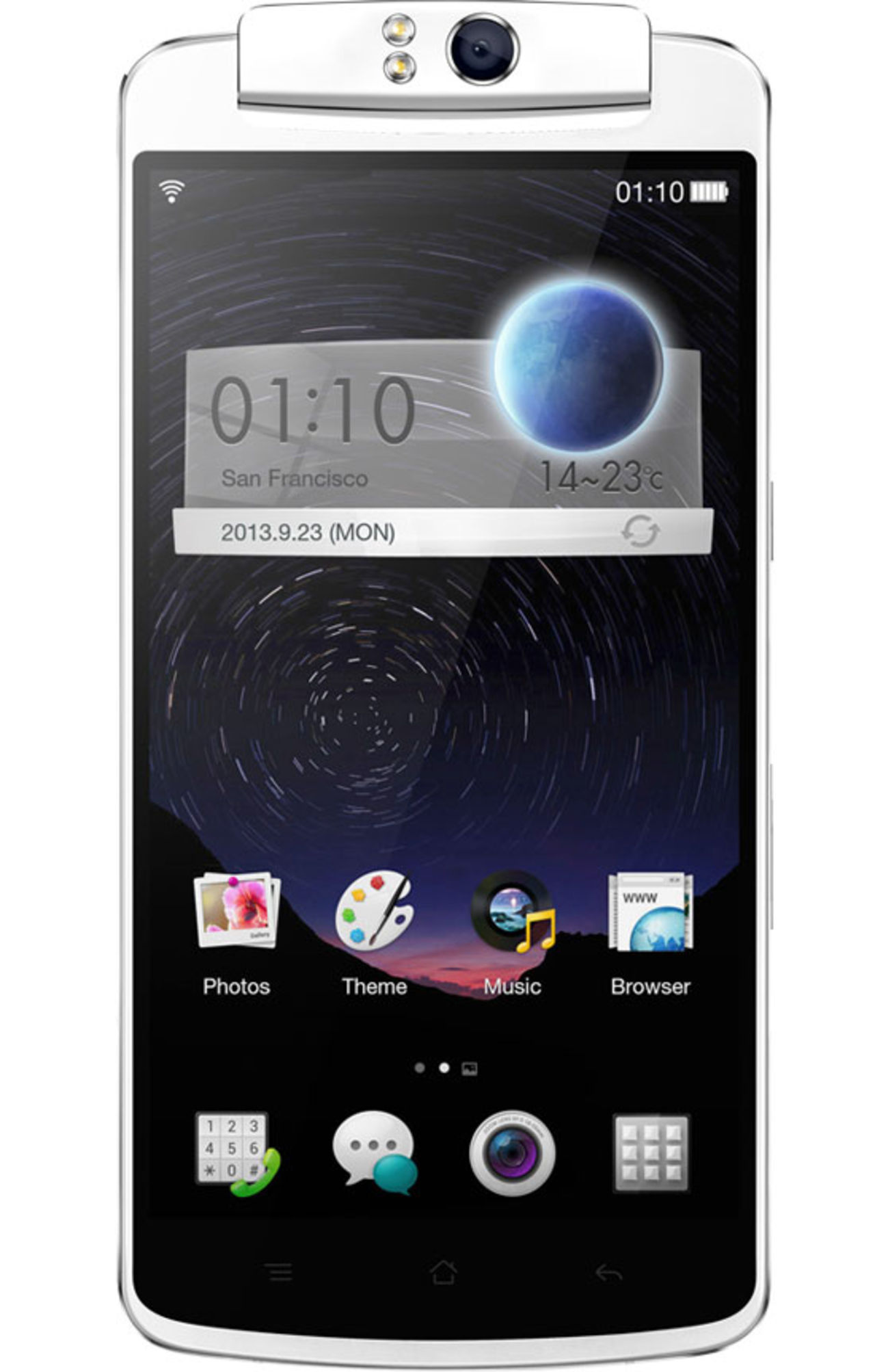 Oppo N1 har en vridbar kamera