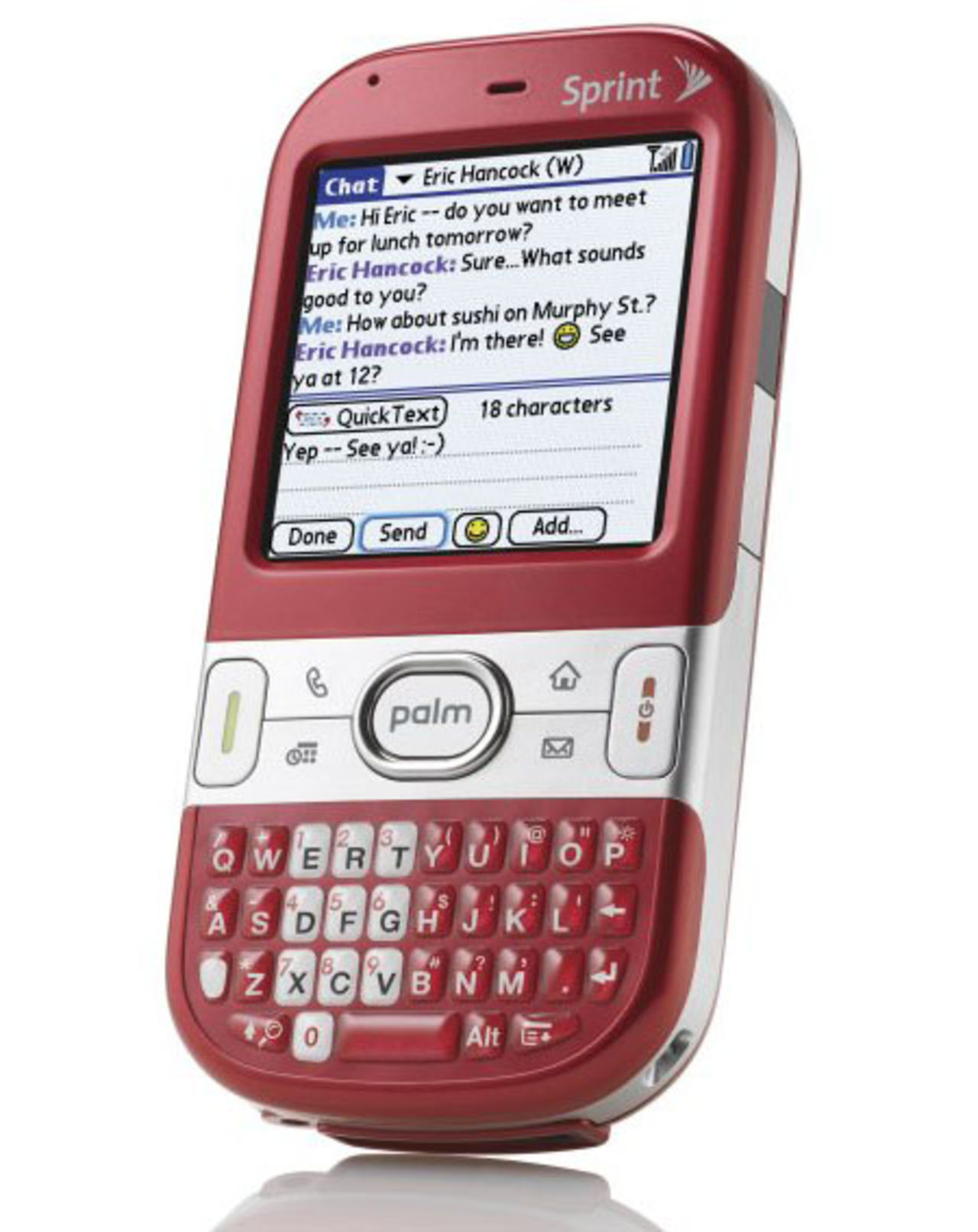 Centro - ny telefon från Palm