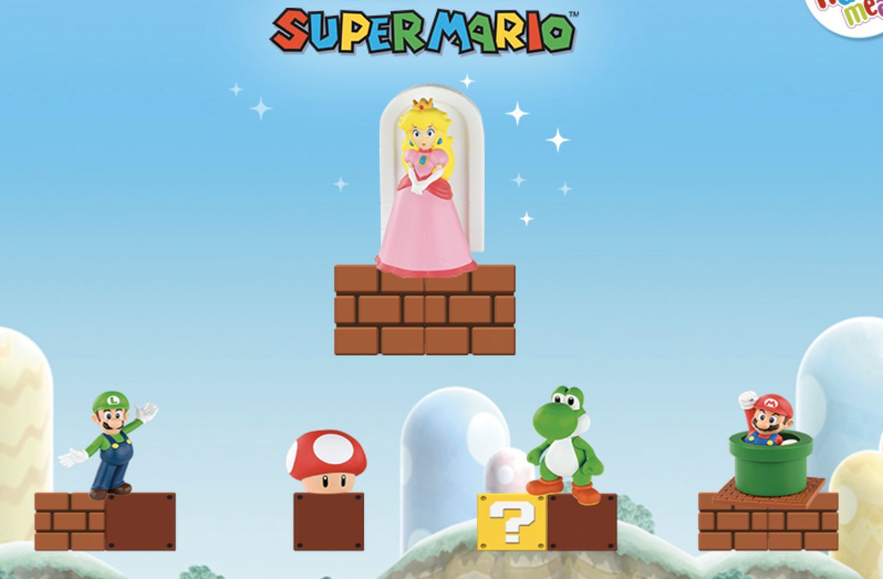 Nintendoleksaker i Happy Meal