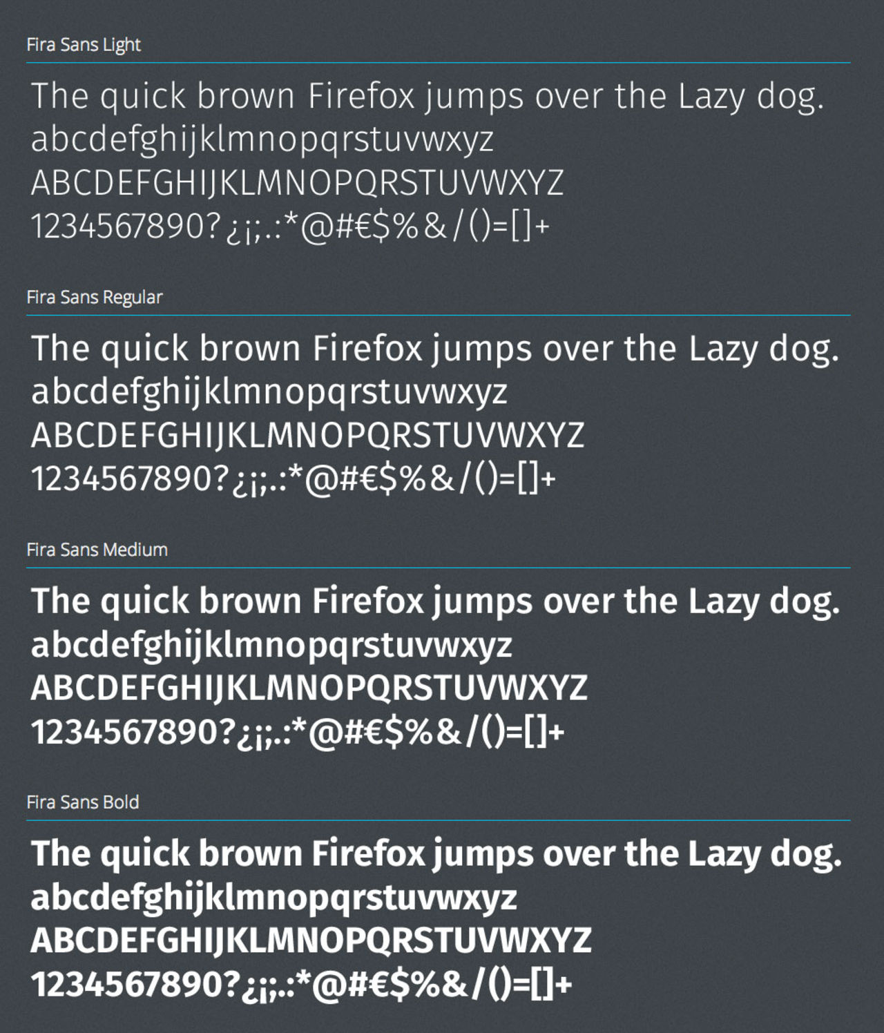 Mozilla släpper eget typsnitt