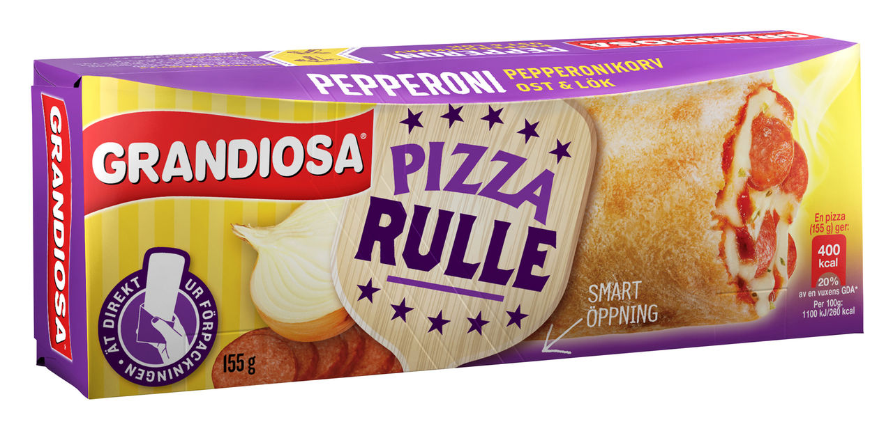 En pizzarulle till mellis kanske?