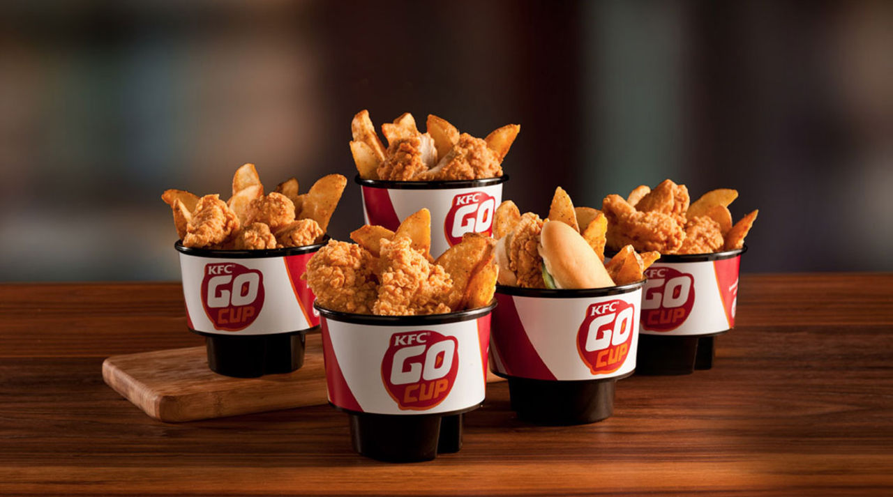 KFC's nya passar i kopphållaren