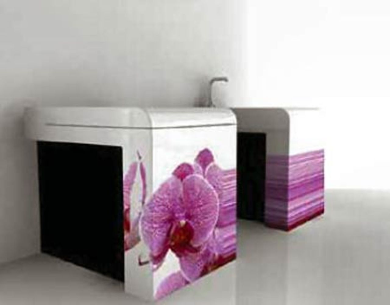 Låt badrummet blomma