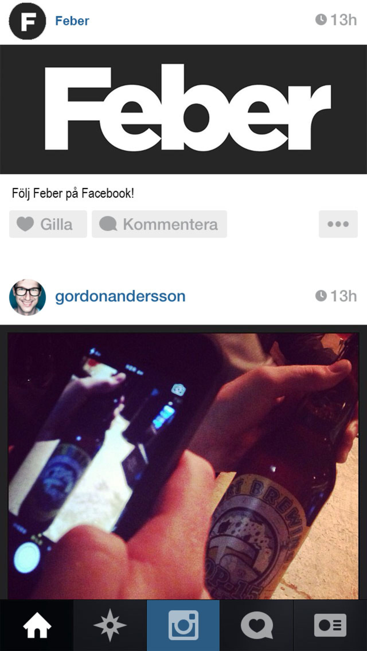 Instagram börjar med annonser