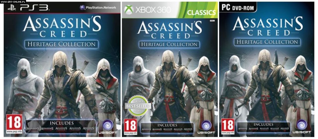 Assassin's Creed: Heritage Collection utannonserat
