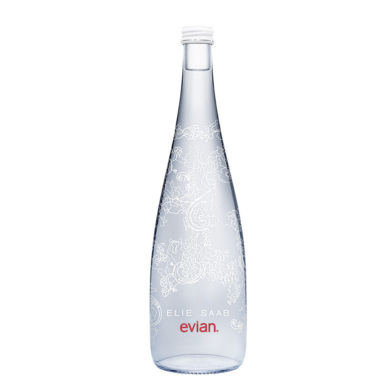Elie Saab fixar Evian-flaska