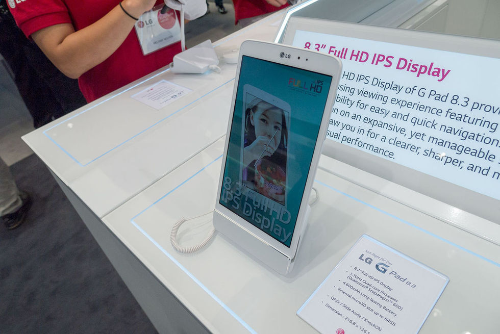LG släpper nu G Pad 8.3 i Sverige