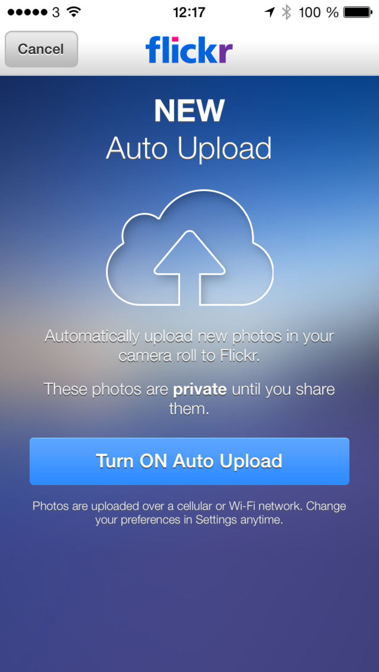 Flickr uppdaterar sin iOS-app