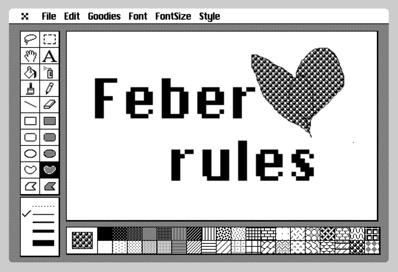Nu kan du minnas MacPaint i webbläsaren