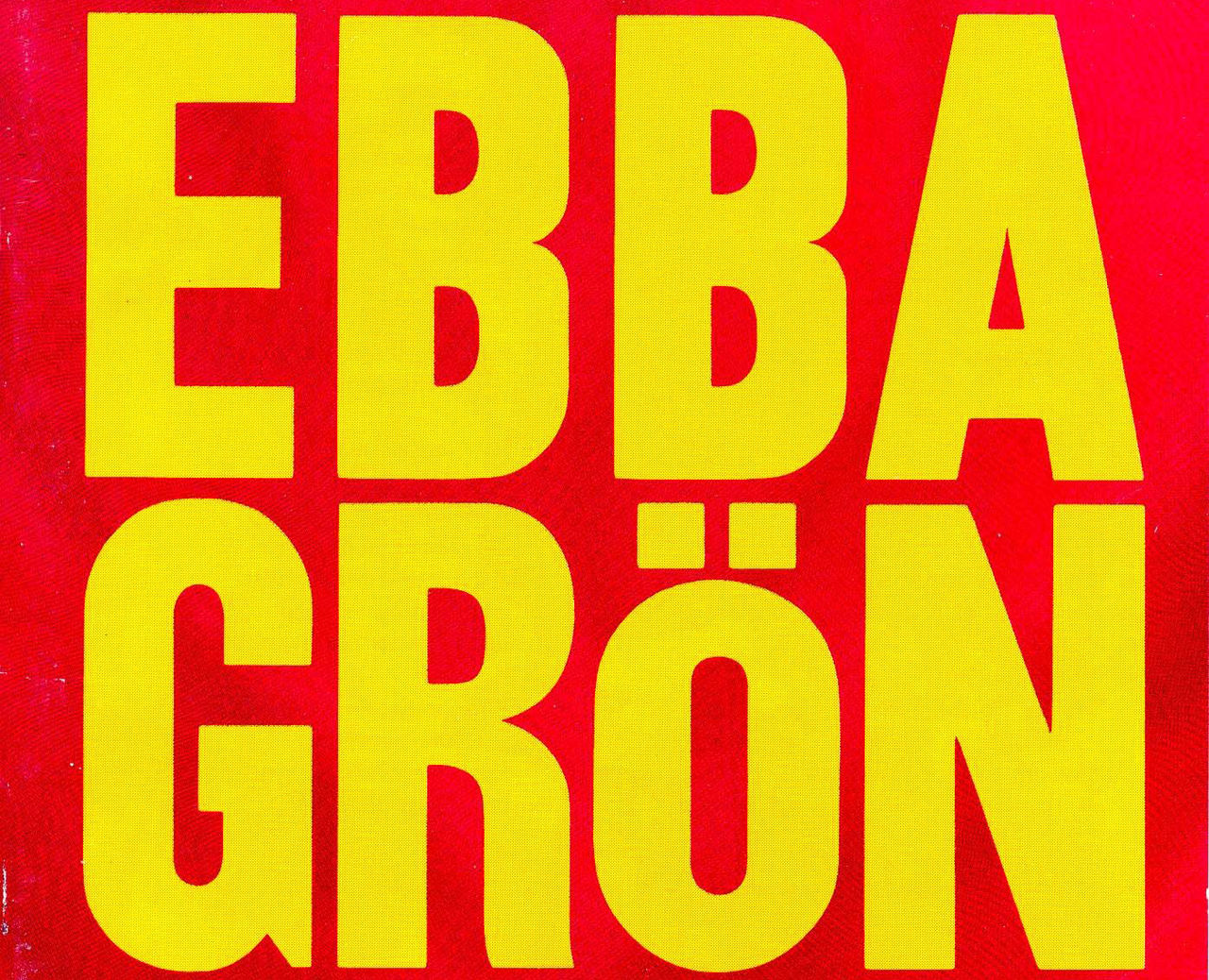 Ekon från Ebba Grön