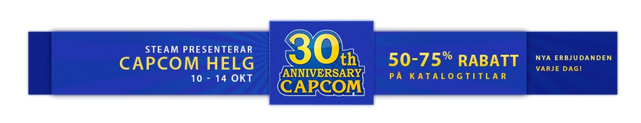 Stor Capcom-rea på Steam
