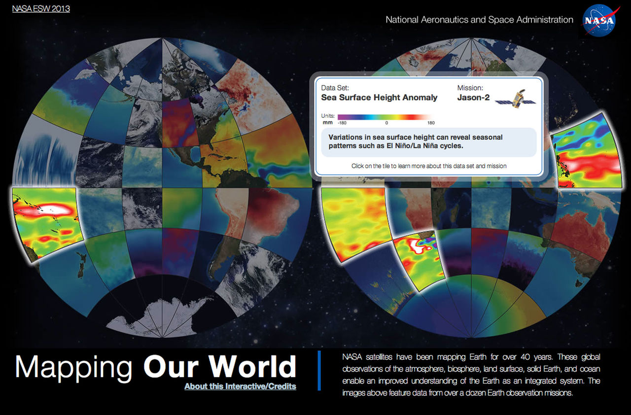 NASA publicerar lite rolig fakta om jorden