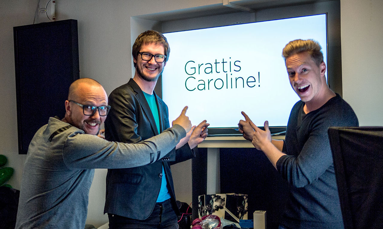Grattis Caroline!