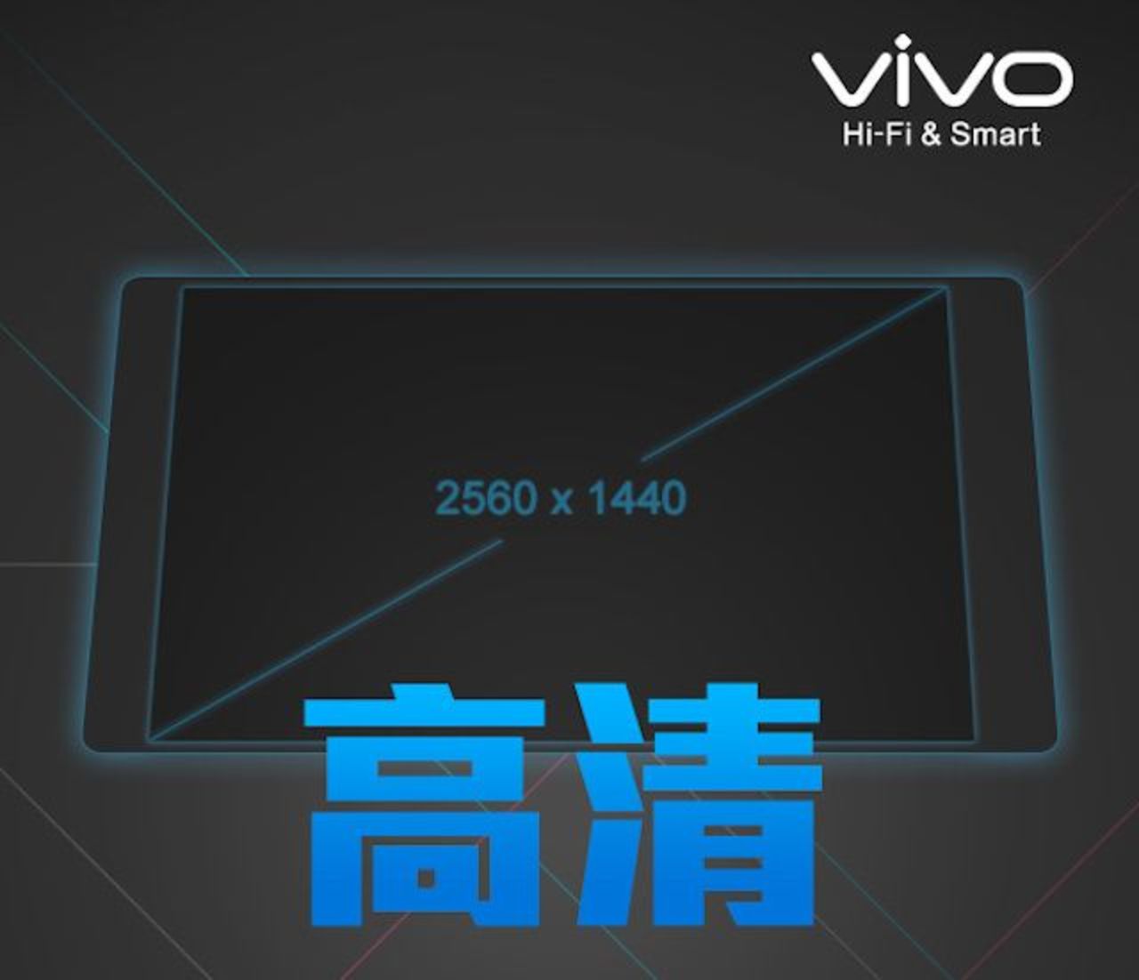 Android-mobil med 2K-skärm