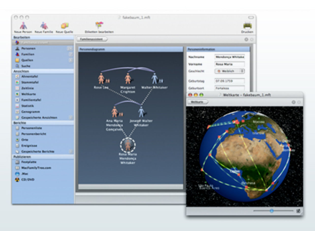 MacFamilyTree – Släktforska med stil