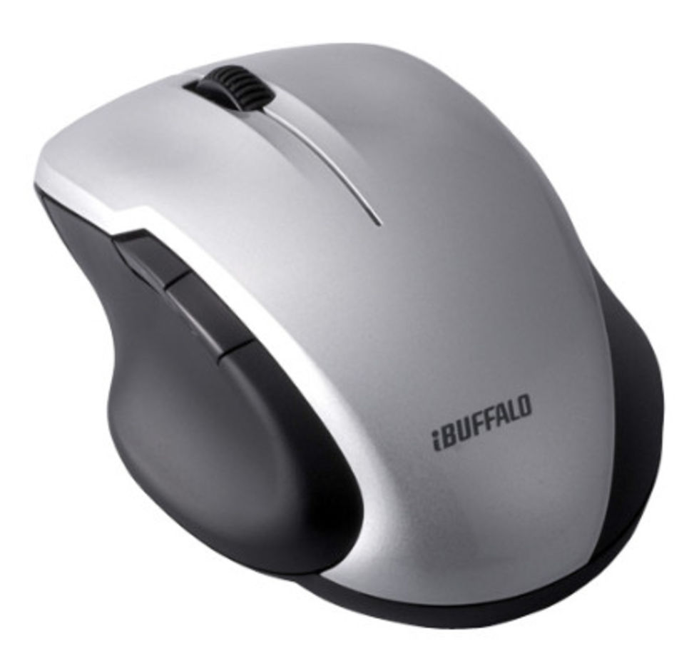 Buffalo BSMBW09 Series wireless mouse. Redo f??r Windows 8.1. Feber / PC