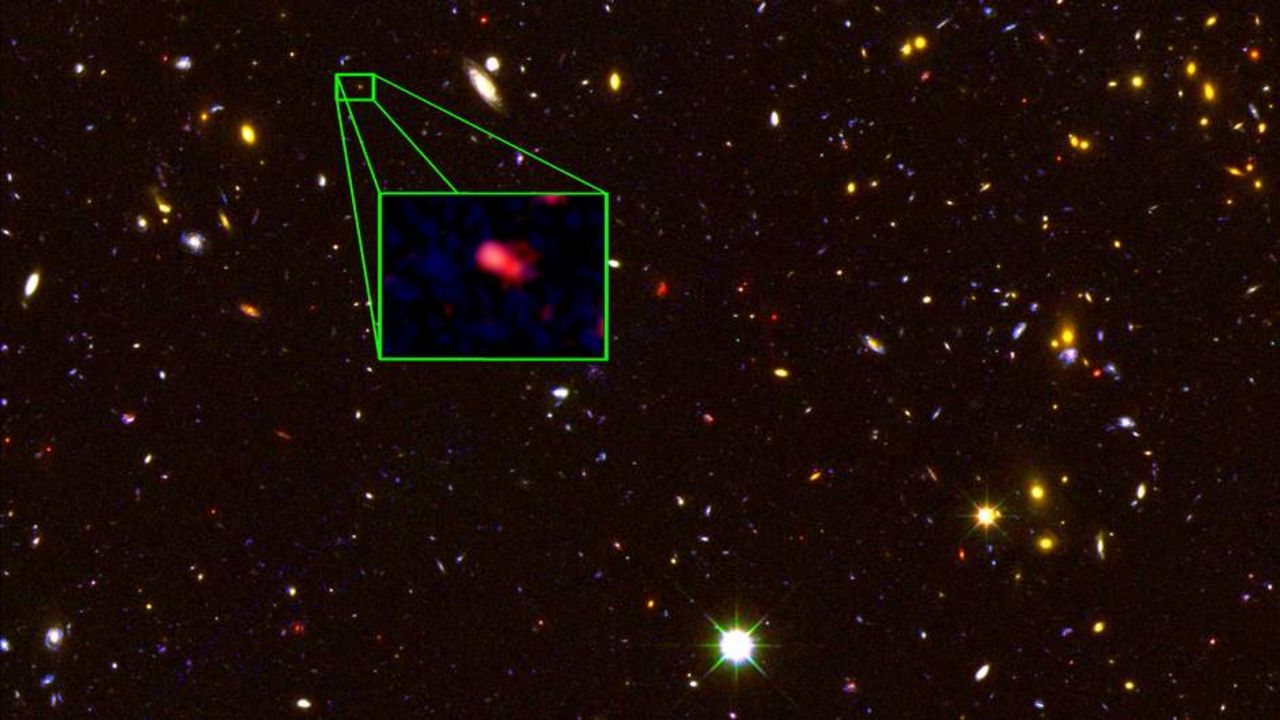Mest avlägsna galaxen hittills funnen