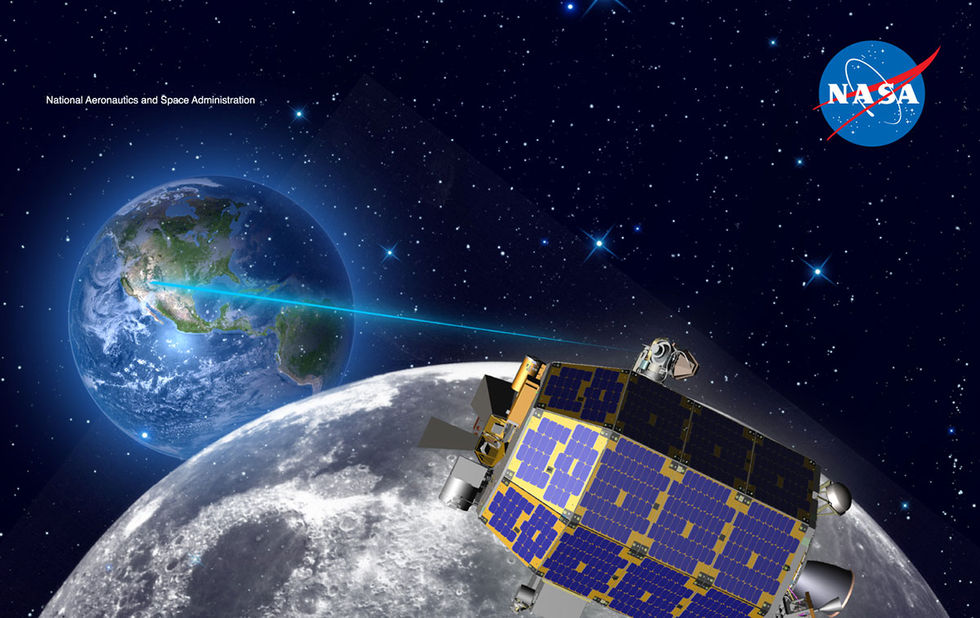 NASA slår rekord i måne-till-jord-kommunikation