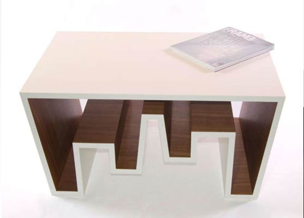 Cityscape (Dublin) är ett snyggt litet bord, eller hylla