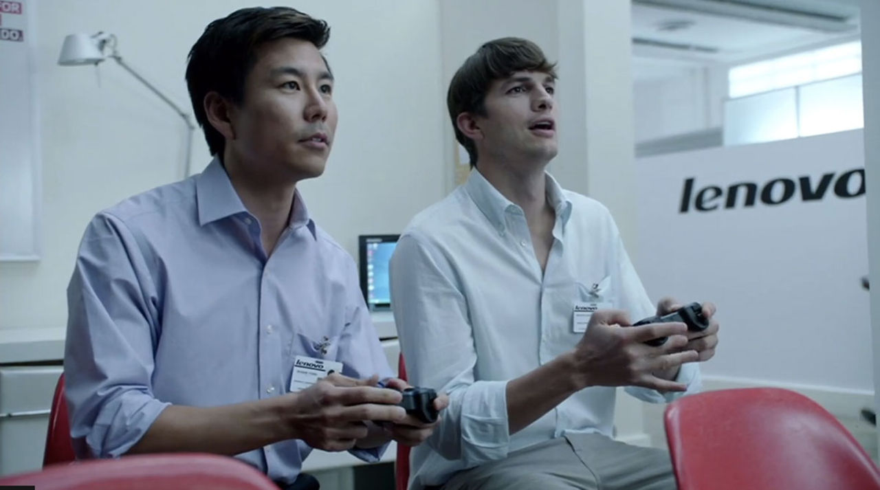 Ashton Kutcher blir produktutvecklare på Lenovo