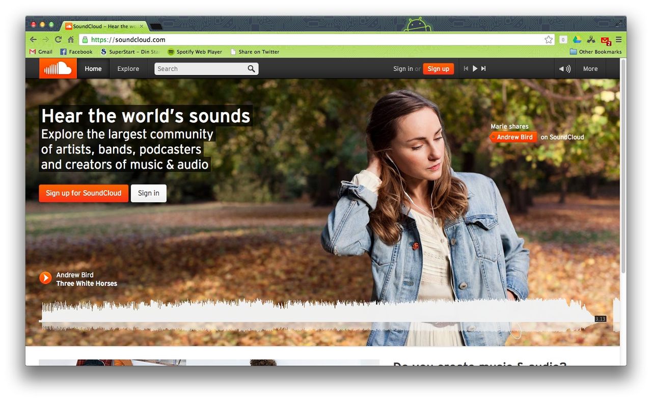SoundCloud har 250 miljoner användare