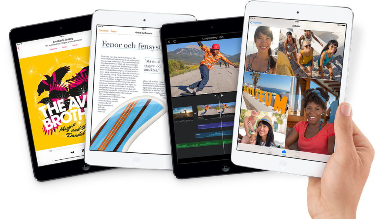 Skärmbrist för iPad Mini Retina