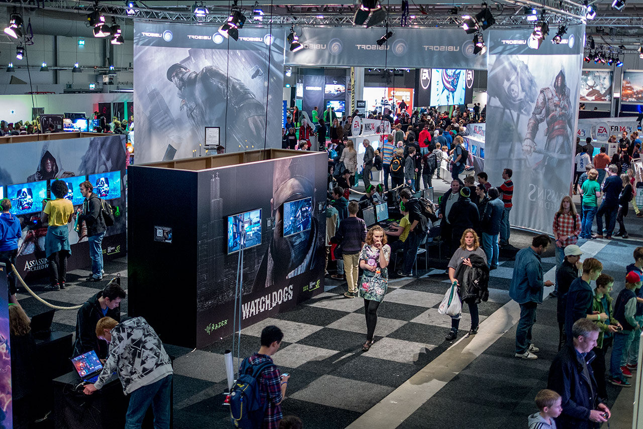 Lite bilder från Gamex-mässan