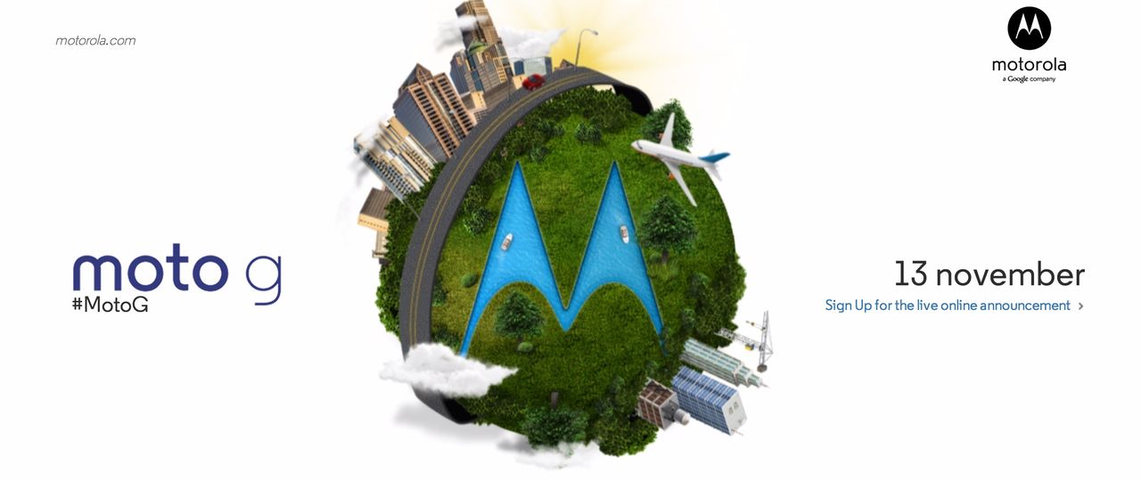 Motorola visar nytt den 13:e november