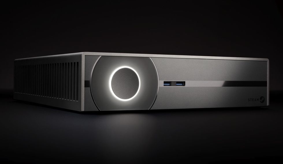 Första bilden på Steam Machine