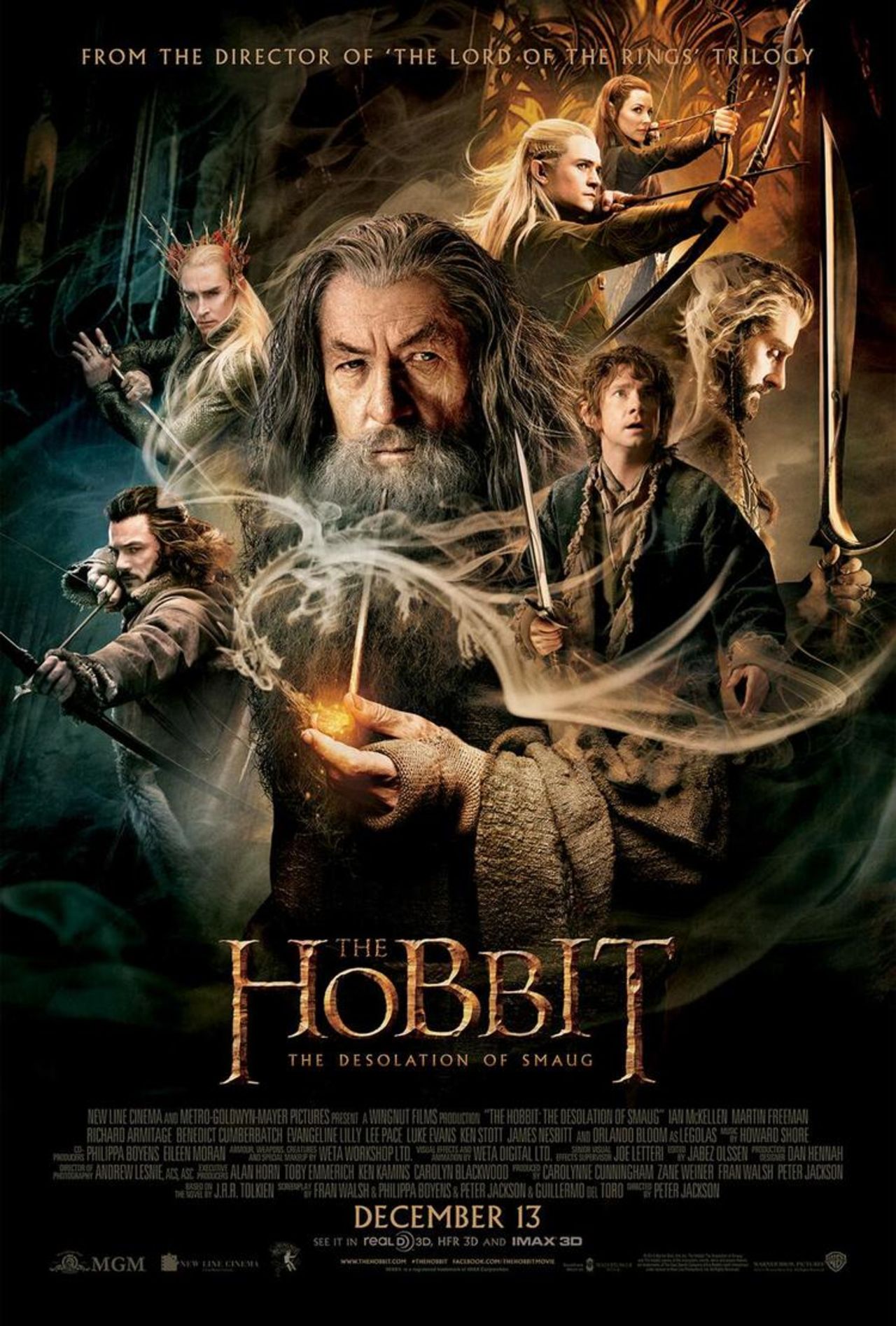 Ny trailer för The Hobbit: The Desolation of Smaug