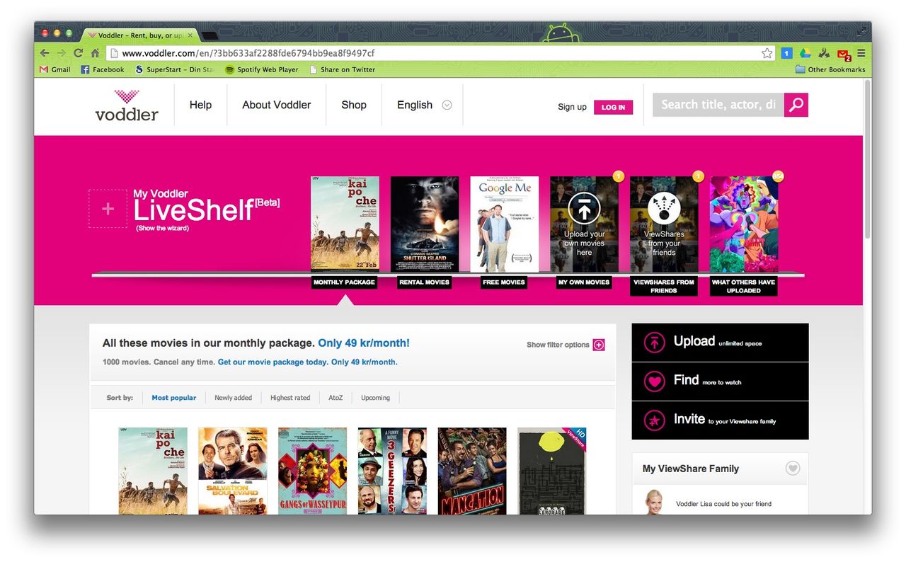 Voddler blöder pengar