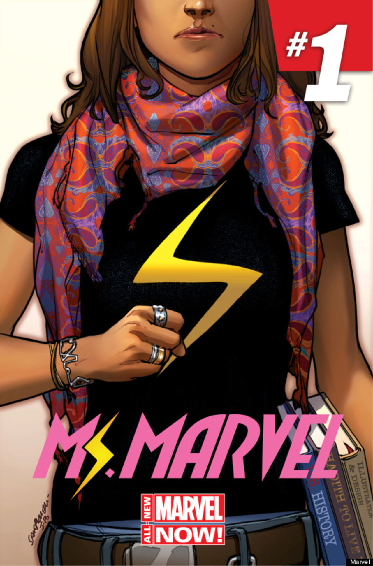 Ms. Marvel är en muslimsk superhjälte