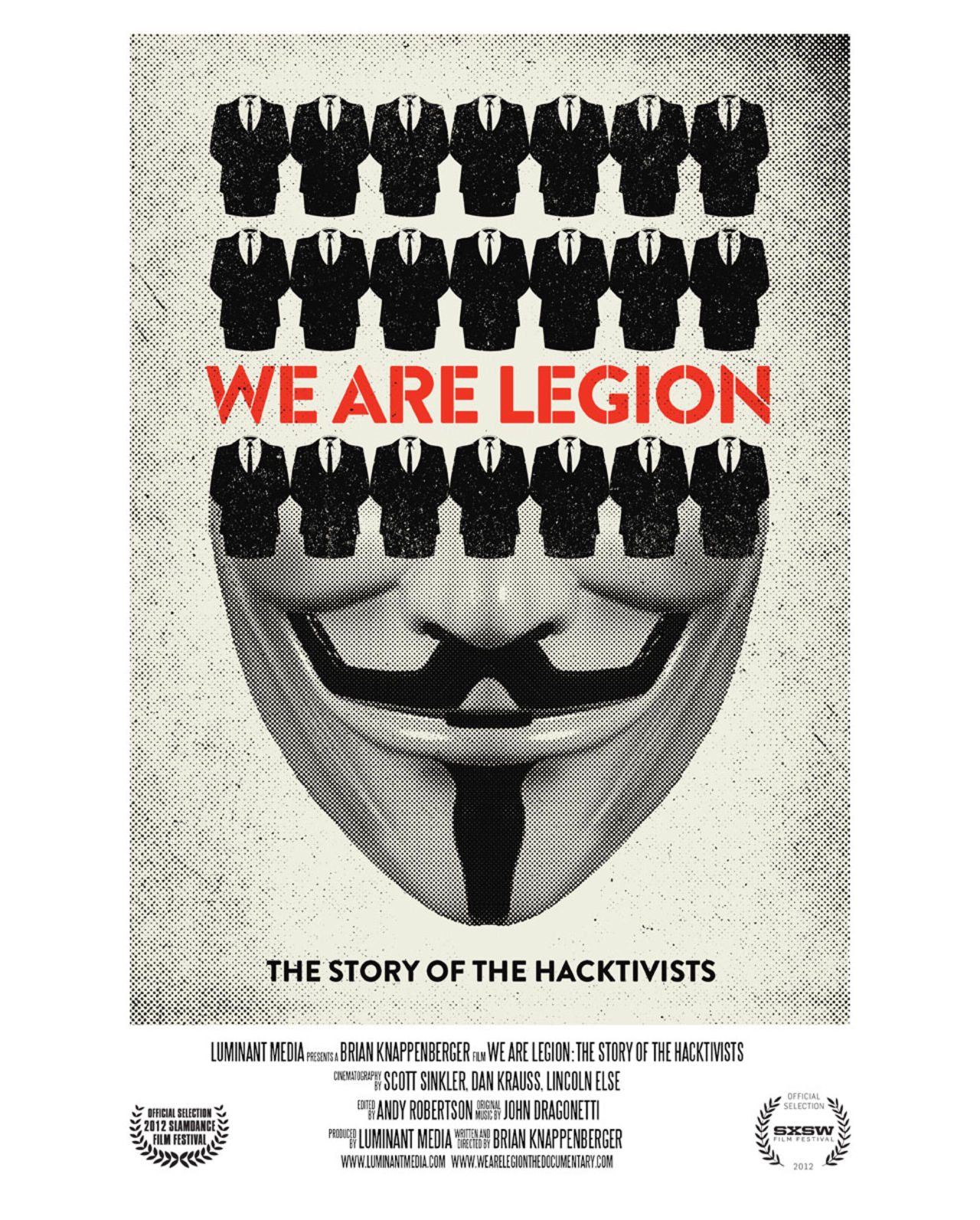 We are legion - The story of the Hacktivists