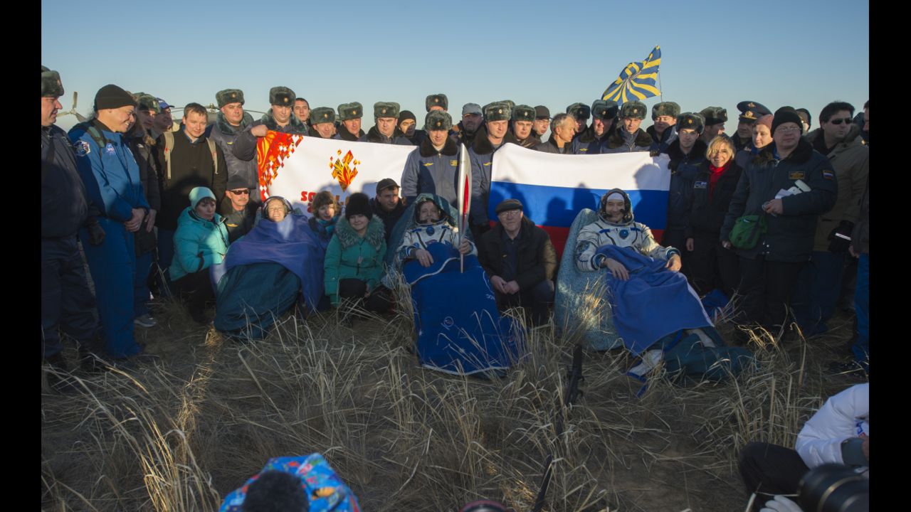 Expedition 37 är tillbaks på jorden