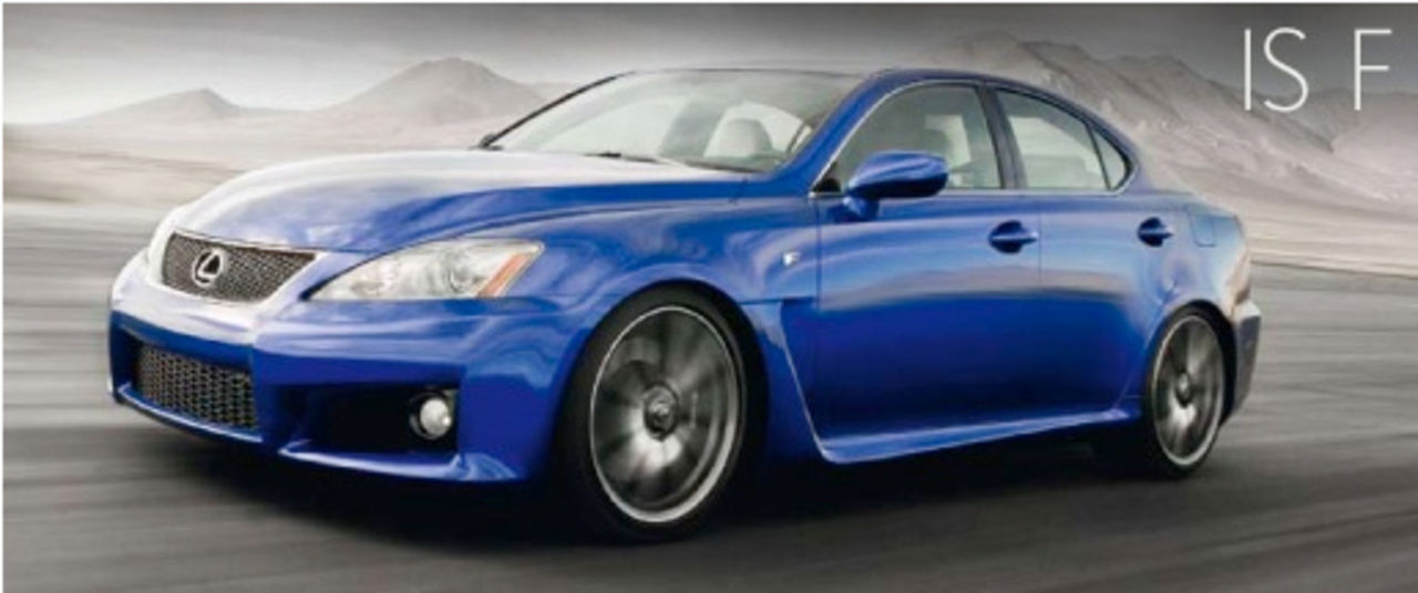 Nu är Lexus IS-F helt officiell