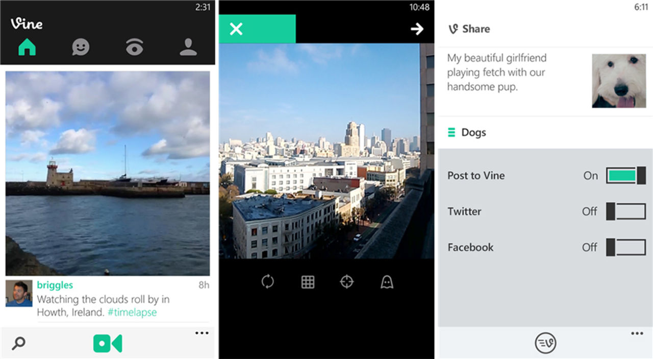 Vine till Windows Phone