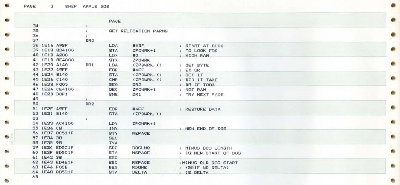 Apple II DOS-kod släppt