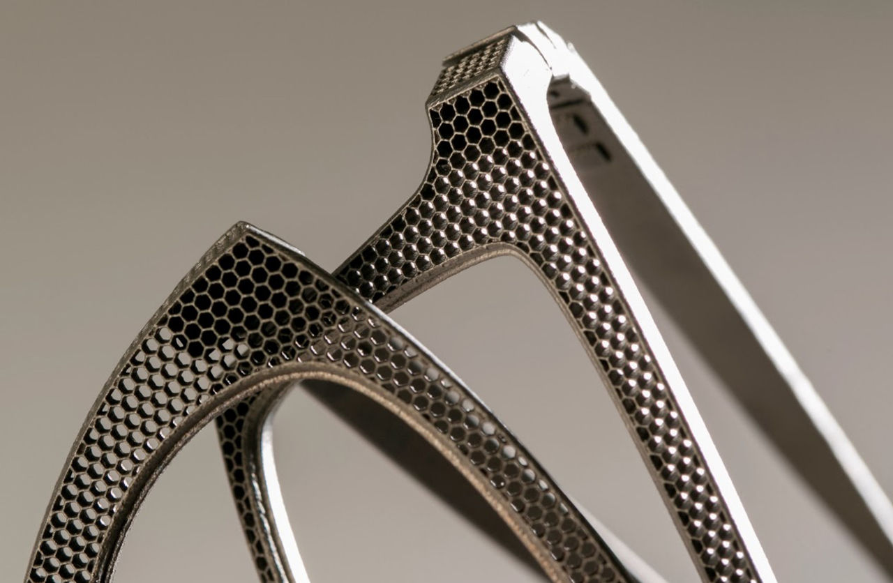 3D printade titanglasögon