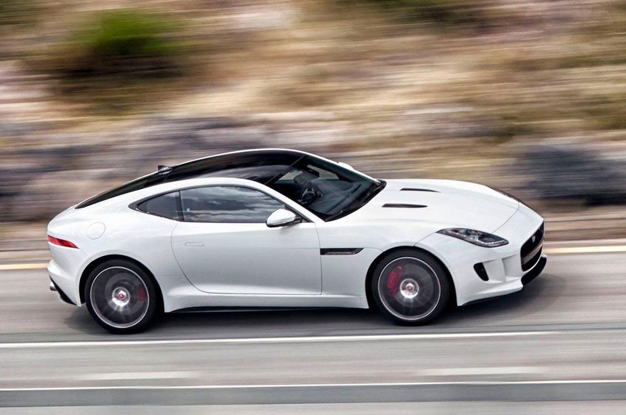 Läckra Jaguar F-Type Coupé läcker
