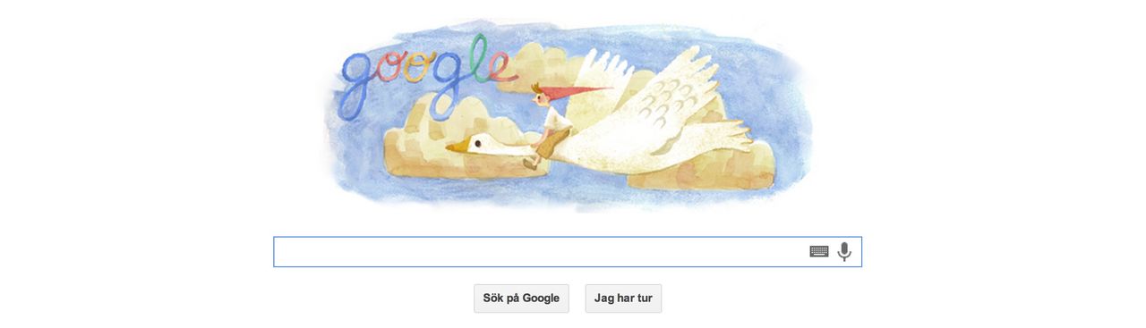 Google firar Selma Lagerlöf